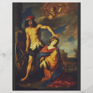 Martyrium der Heiligen Catherine Flyer