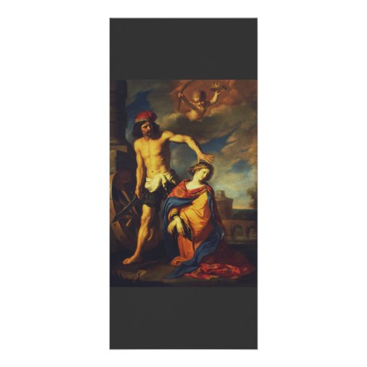 Martyrium der Heiligen Catherine Werbekarte (Vorne)