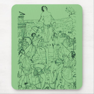 Martyrium des heiligen Sebastian Mousepad