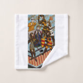 Martyrium des Heiligen Thomas von Canterbury Badhandtuch Set (Waschlappen)