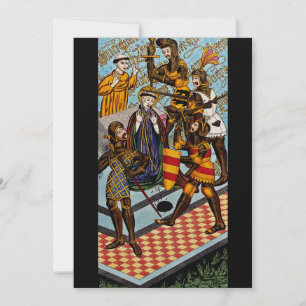 Martyrium des Heiligen Thomas von Canterbury Feiertagskarte