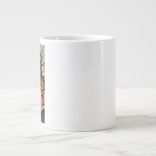 Martyrium des Heiligen Thomas von Canterbury Jumbo-Tasse (Vorderseite)