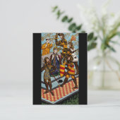 Martyrium des Heiligen Thomas von Canterbury Postkarte (Stehend Vorderseite)