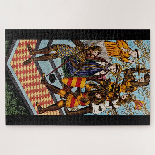Martyrium des Heiligen Thomas von Canterbury Puzzle (Horizontal)