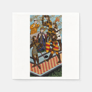 Martyrium des Heiligen Thomas von Canterbury Serviette