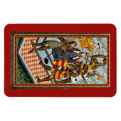 Martyrium des hl. Thomas Becket (M 031) Magnet (Horizontal)