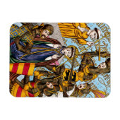 Martyrium des hl. Thomas Becket (M 031) Magnet (Horizontal)