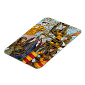 Martyrium des hl. Thomas Becket (M 031) Magnet (Linke Seite)