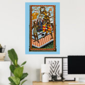 Martyrium des hl. Thomas Becket (M 031) Poster (Heimbüro)