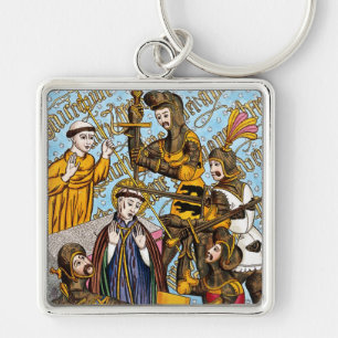 Martyrium des hl. Thomas Becket (M 031) Schlüsselanhänger