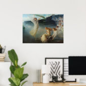 Martyrium Saint Christina von Vicente Palmaroli Poster (Heimbüro)