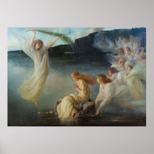 Martyrium Saint Christina von Vicente Palmaroli Poster