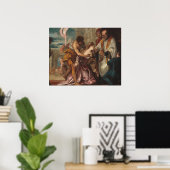 Martyrium Saint Lucy - Veronese Art Poster (Heimbüro)