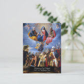 Martyrium Saint Margaret Postkarte (Stehend Vorderseite)