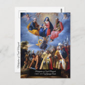 Martyrium Saint Margaret Postkarte (Vorne/Hinten)