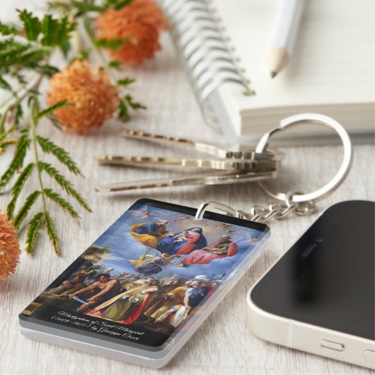 Martyrium Saint Margaret Schlüsselanhänger (Vorderseite rechts)