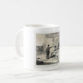 Martyrium von Joseph- u. Hiram-Smith in Kaffeetasse (Vorderseite Links)