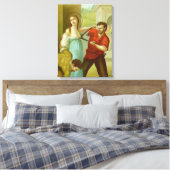 Martyrium von St. Agatha (M 003) Leinwanddruck (Insitu (Schlafzimmer))