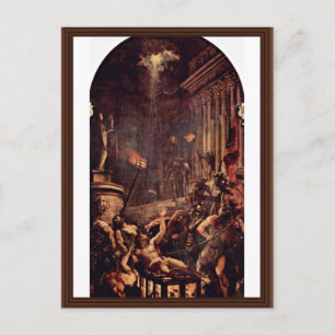 Martyrium von St. Laurenzius durch Tizian Postkarte
