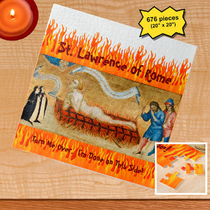 Martyrium von St. Lawrence mit zwei Nonnen (M 022) Puzzle