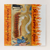 Martyrium von St. Lawrence mit zwei Nonnen (M 022) Puzzle (Horizontal)