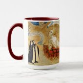 Martyrium von St. Lawrence mit zwei Nonnen (M 022) Tasse (Links)