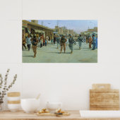 Martyrmarkt von Larry Selman Poster (Küche)