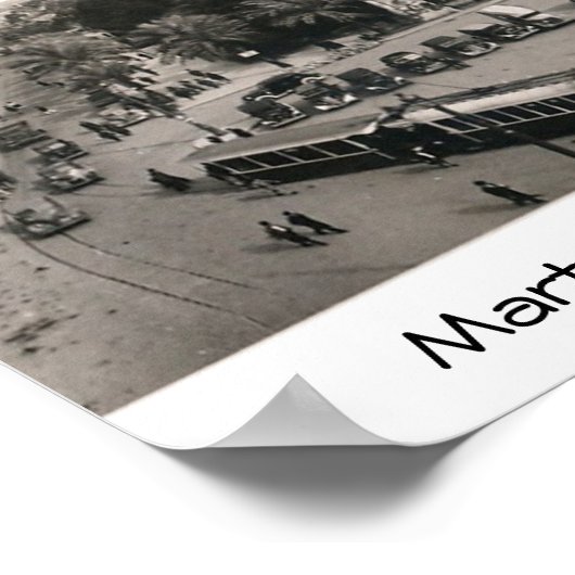 Martyrplatz Poster (Ecke)