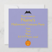 Martzkin Halloween-Party Einladung (Rückseite)