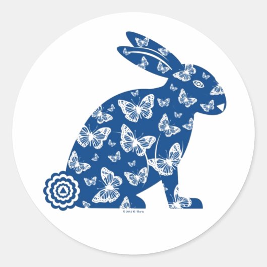 Martzkin Ostergeblasene Stickers © 2012 M. Martz (Vorderseite)