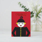 Martzkin Pop Art Postcard © 2012 M. Martz Postkarte (Stehend Vorderseite)