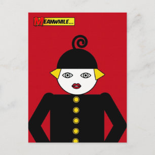 Martzkin Pop Art Postcard © 2012 M. Martz Postkarte