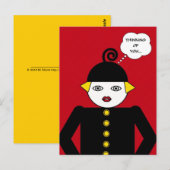 Martzkin Pop Art Postcard © 2012 M. Martz Postkarte (Vorne/Hinten)