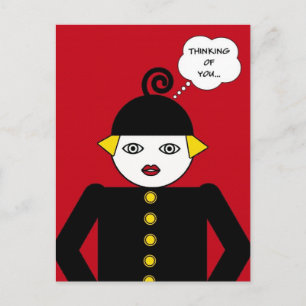 Martzkin Pop Art Postcard © 2012 M. Martz Postkarte