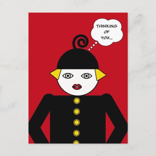 Martzkin Pop Art Postcard © 2012 M. Martz Postkarte (Vorderseite)