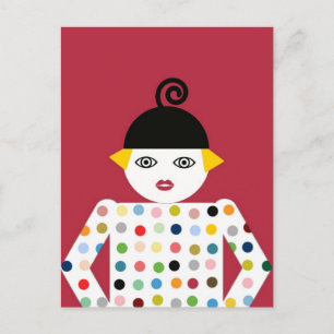 Martzkin Pop Art Postcard © 2012 M. Martz Postkarte