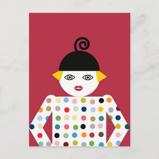 Martzkin Pop Art Postcard © 2012 M. Martz Postkarte (Vorderseite)
