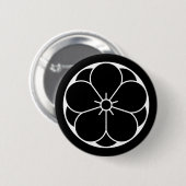 Maru ni Yaebaime Button (Vorne & Hinten)