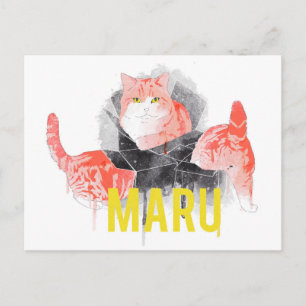 MARU POSTCARD POSTKARTE