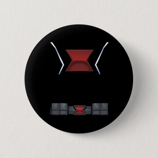 Marvel Avengers Clic Halloween Black Widow-Kostüm Button (Vorderseite)