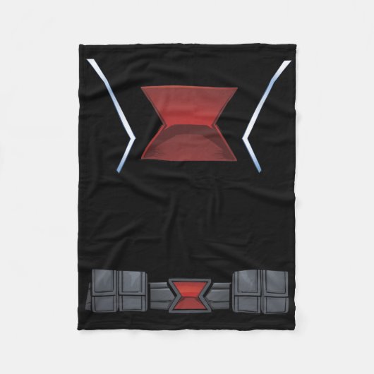 Marvel Avengers Clic Halloween Black Widow-Kostüm Fleecedecke (Vorderseite)