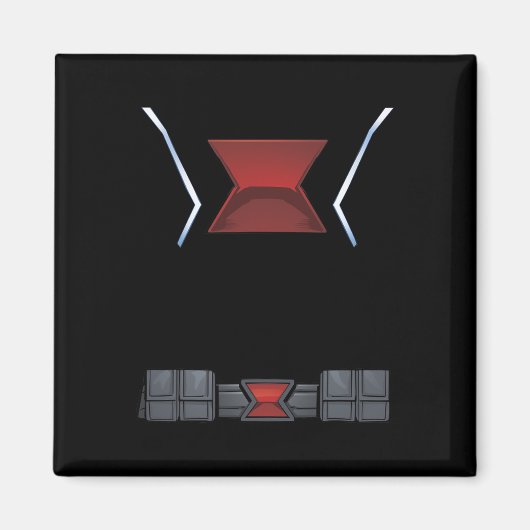 Marvel Avengers Clic Halloween Black Widow-Kostüm Magnet (Vorne)