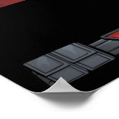 Marvel Avengers Clic Halloween Black Widow-Kostüm Poster (Ecke)