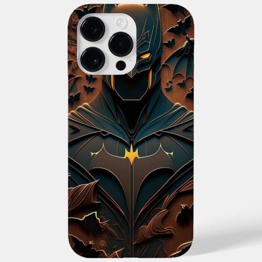 Marvel | Batman-Portrait Case-Mate iPhone Hülle (Rückseite)