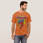 Marvel Comics SpiderMan atemberndes Vintage-Comicb T-Shirt (Vorne ganz)