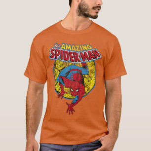 Marvel Comics SpiderMan atemberndes Vintage-Comicb T-Shirt