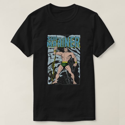 Marvel Comics SubMariner Portrait  T-Shirt (Design vorne)