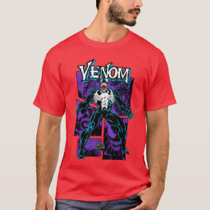Marvel Comics Venom Vintage Bösewicht Comic Cover T-Shirt