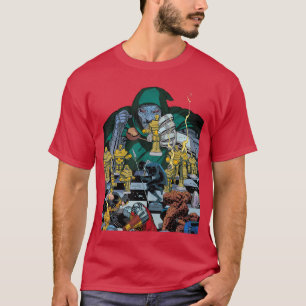 Marvel Doctor Doom Doomwar 3 Comic-Cover Freunde T-Shirt