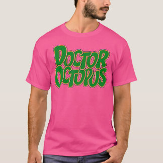 Marvel Doctor Octopus Ultimate Retro Logo Grafik T-Shirt